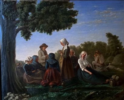 19th century FRENCH SCHOOL: THE REST OF THE...