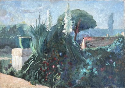 Georges SAILLANT (XXth century) : YUCCAS...