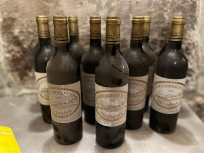CHATEAU CARONNE SAINTE GEMME. Haut-Médoc....