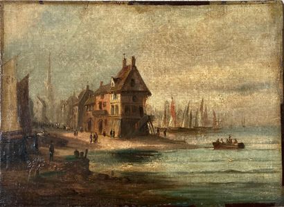 FRENCH SCHOOL OF THE MID-19th CENTURY: VIEW...