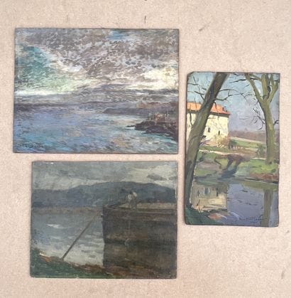Early 20th century FRENCH SCHOOL: - TAIB,...