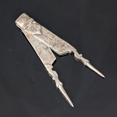 Compass of carpenter in wrought iron with...