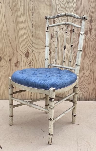 Natural wood armchair in the imitation of...