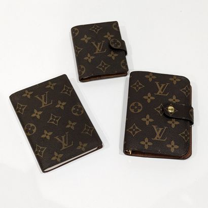 Louis VUITTON. Diary cover, notebook cover...