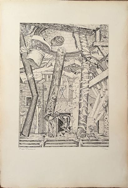 Roger VIEILLARD (1907-1989) : THE DESTRUCTION...