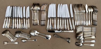 Part of a silver plated cutlery set, net...