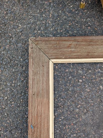 Set of gilded wood frames, the decoration:...