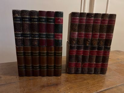 Set of boxes in the imitation of suite of...