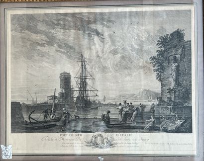 After Joseph VERNET, JPH LEBAS engraver :...