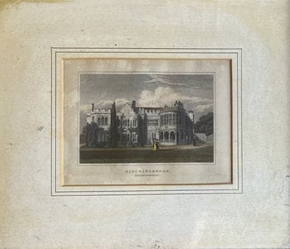 Set : - Hinchingbrook, engraving in colors...
