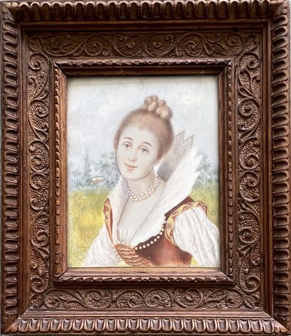 In the style of the XVIIth century: PORTRAIT...