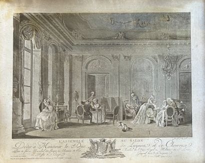 After DAUBERTON, engraved by GERMAIN : CAPRICE...