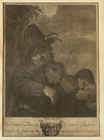 Black engraving 
