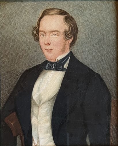 19th century FRENCH or ENGLISH SCHOOL: PORTRAIT...