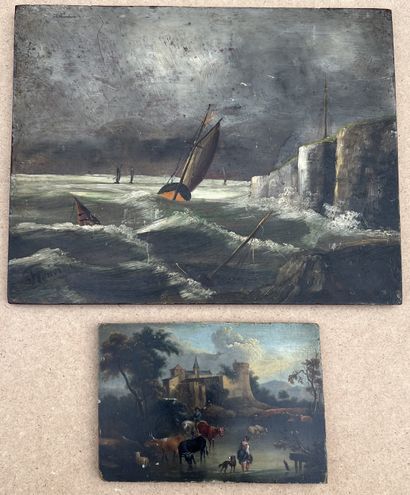 FEBRUARY*** (19th century FRENCH SCHOOL)...