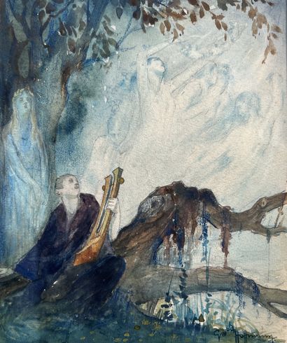Gaston HOFFMANN (1883-c. 1960): INSPIRATION....