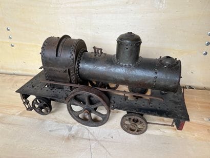 Steel and sheet metal locomotive reduction,...