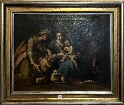 Ecole FRANCAISE du XVIIIe siècle : LA SAINTE...
