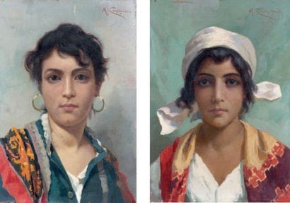 Michèle CORTEGIANI (1857-1919)
PORTRAIT DE...