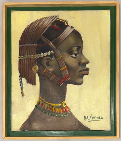 Marie-Louise VERWEE (1906-2010): FEMME SOUSSOU....