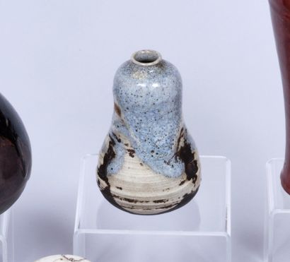 JAPON, XIXe siècle. Vase bouteille tokkuri...