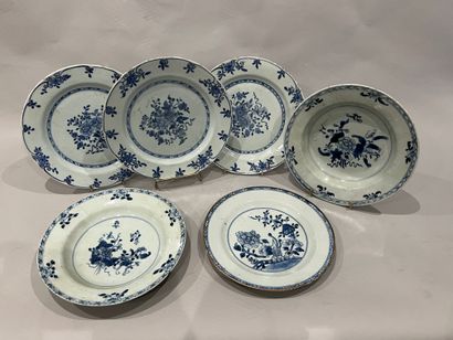 Compagnie des Indes, 18th century. Set of...