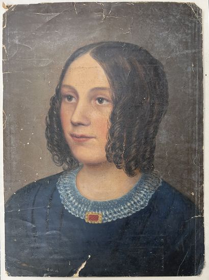 FRENCH SCHOOLS OF THE 19th CENTURY: - PORTRAIT...