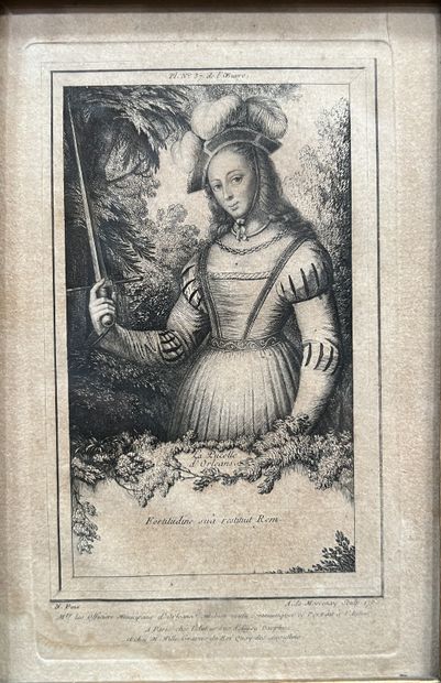 18th century FRENCH SCHOOL: LA PUCELLE D'ORLEANS...