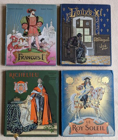 Ensemble de livres jeunesse dont Babar, biographies...