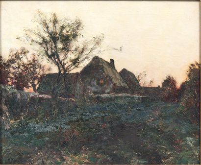 Michel KOROCHANSKY (1866-1925) : CHAUMIERE...