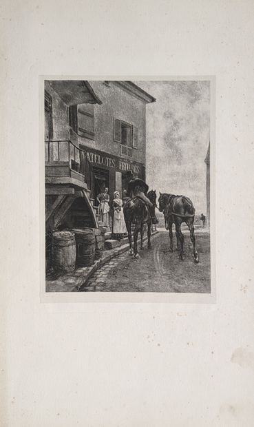 Ensemble : - Jean COULON (né en 1947) : SANS-TITRE,...