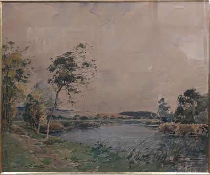 Paul-Emile LECOMTE (1877-1950) : BORD DE...