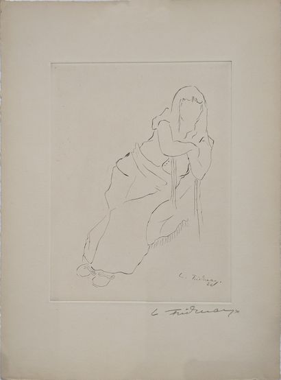 Léonid FRIDMAN (1908-1979) : AUTOPORTRAITS...