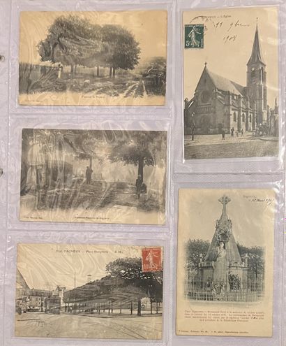 Album de cartes postales, certaines anciennes,...