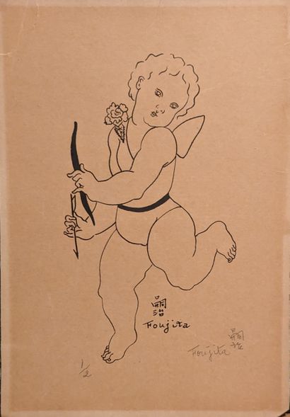 D'après Léonard Tsugouharu FOUJITA (1886-1968)...