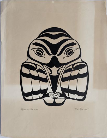 Chief Henry SPECK (1908-1971) : RAVEN GURA-WE-NA....