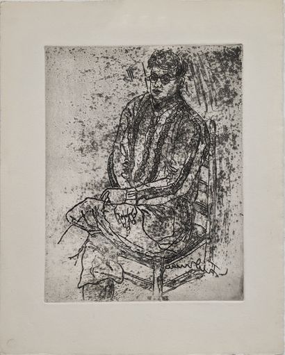 Léonid FRIDMAN (1908-1979) : CRUCIFIXION...