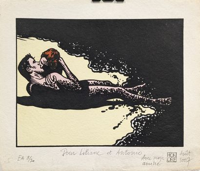 Philippe HONORE (1941-2015) : SANS-TITRE,...