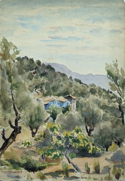 Henri Paul BOISSONAS (1894-1966) : VUE DES...