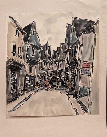Ecole FRANCAISE du début du XXe siècle :...