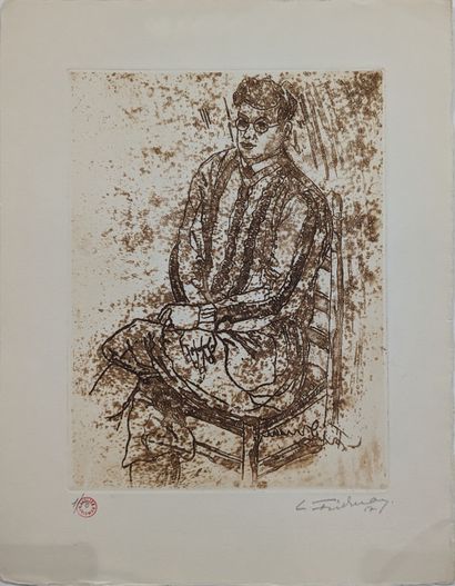 Léonid FRIDMAN (1908-1979) : CRUCIFIXION...