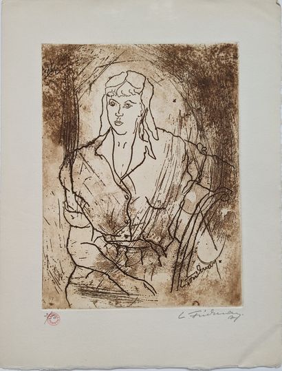 Léonid FRIDMAN (1908-1979) : CRUCIFIXION...