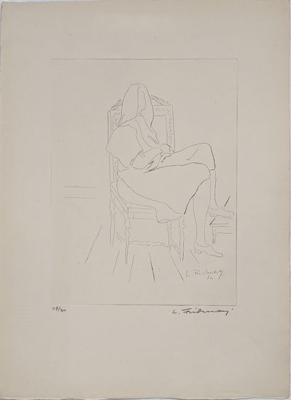 Léonid FRIDMAN (1908-1979) : AUTOPORTRAITS...