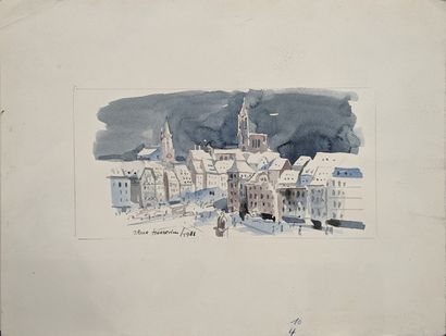 Jacques LAPLACE (1890-1955) : LA PLACE BELLECOUR...