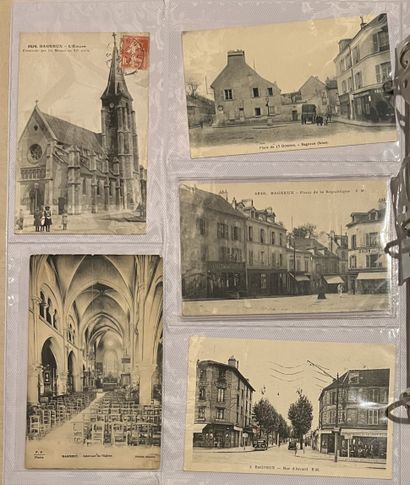 Album de cartes postales, certaines anciennes,...