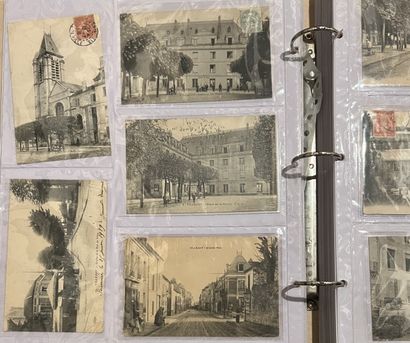 Album de cartes postales, certaines anciennes,...