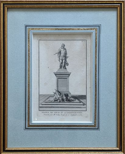 Ecole FRANCAISE du XVIIIe siècle : Vue du...