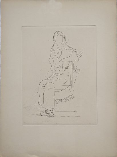 Léonid FRIDMAN (1908-1979) : AUTOPORTRAITS...