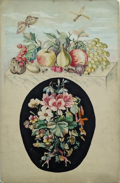 C. CARLIER (XIXe-XXe siècle) : - PAYSAGE...