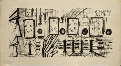 Bernard BUFFET (1928-1999), d'après : SIEMENS....